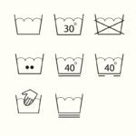 Symboly praní – Co znamenají prací symboly + obrázky