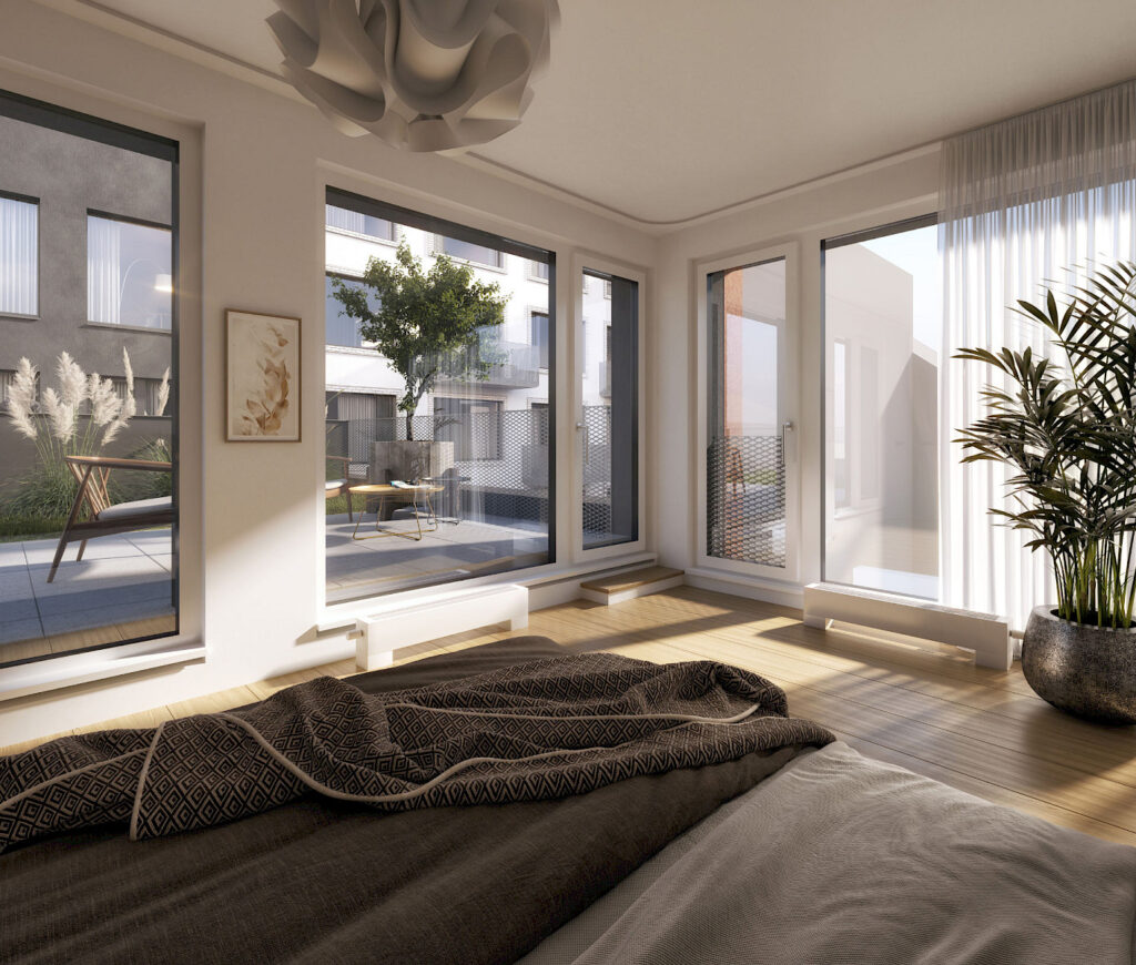 MiDO Harfa byty interiér